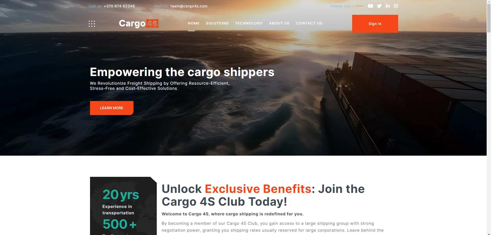 Website image