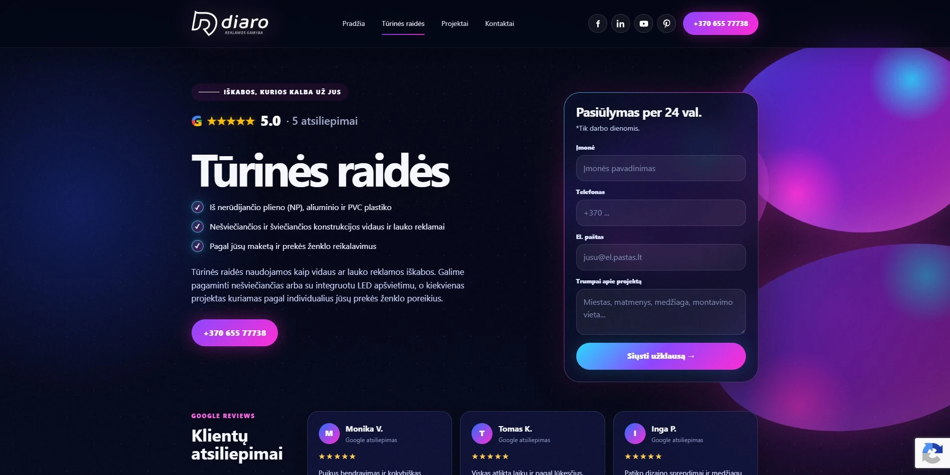 Website image
