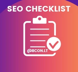 seo optimizavimo darbų sąrašas