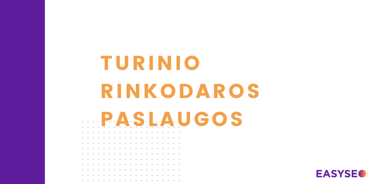 turinio rinkodara