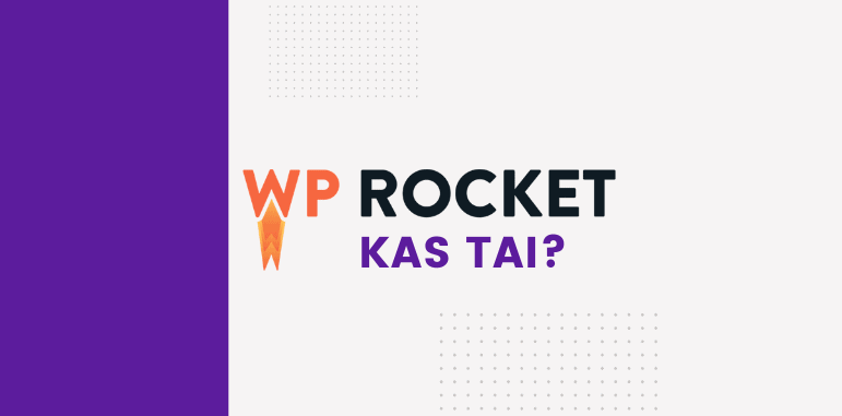 WP rocket kas tai?