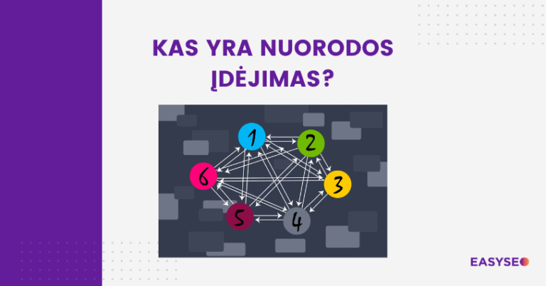 Kas yra nuorodos įdėjimas