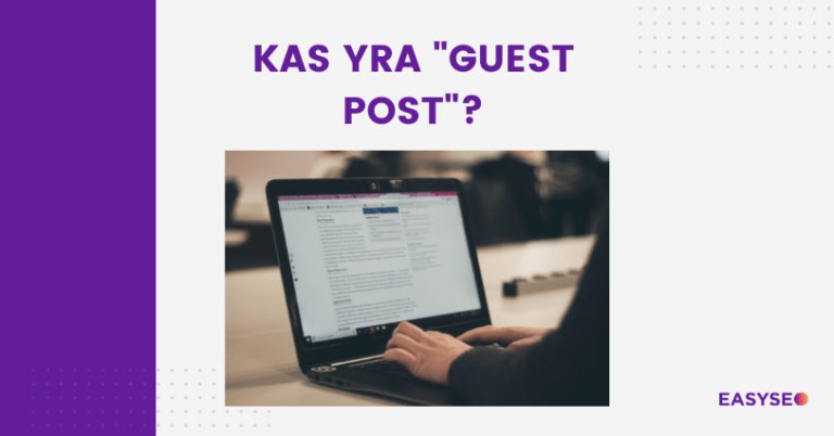 kas yra guest post