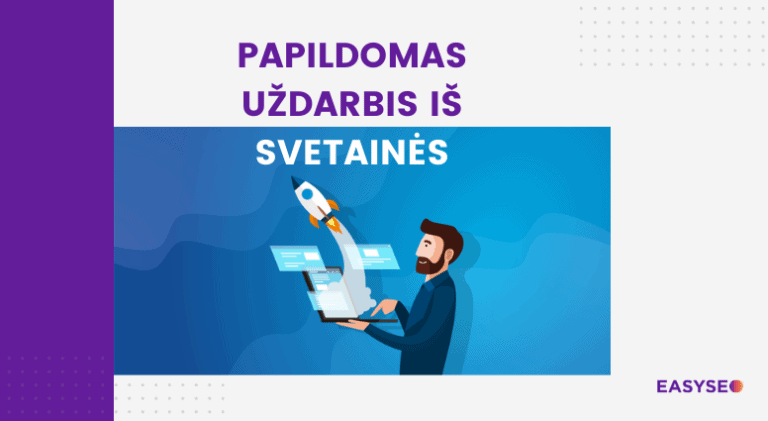 papildomas uzdarbis is interneto svetaines