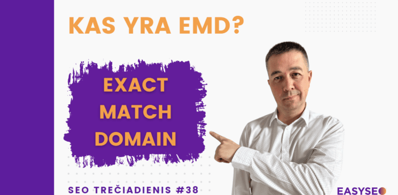 google naujienos Kas yra EMD (Exact match domain)