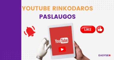 Youtube rinkodaros paslaugos