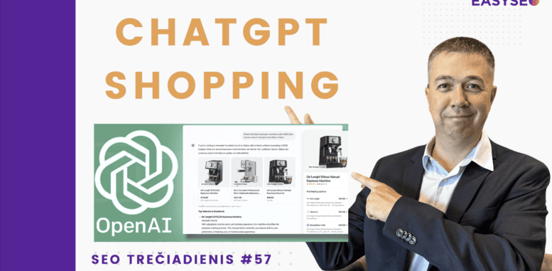 kas yra chatgpt shopping