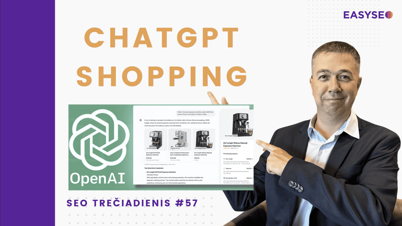 kas yra chatgpt shopping