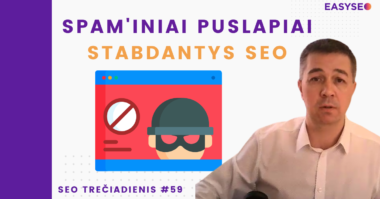 spaminiai puslapiai wordpresse