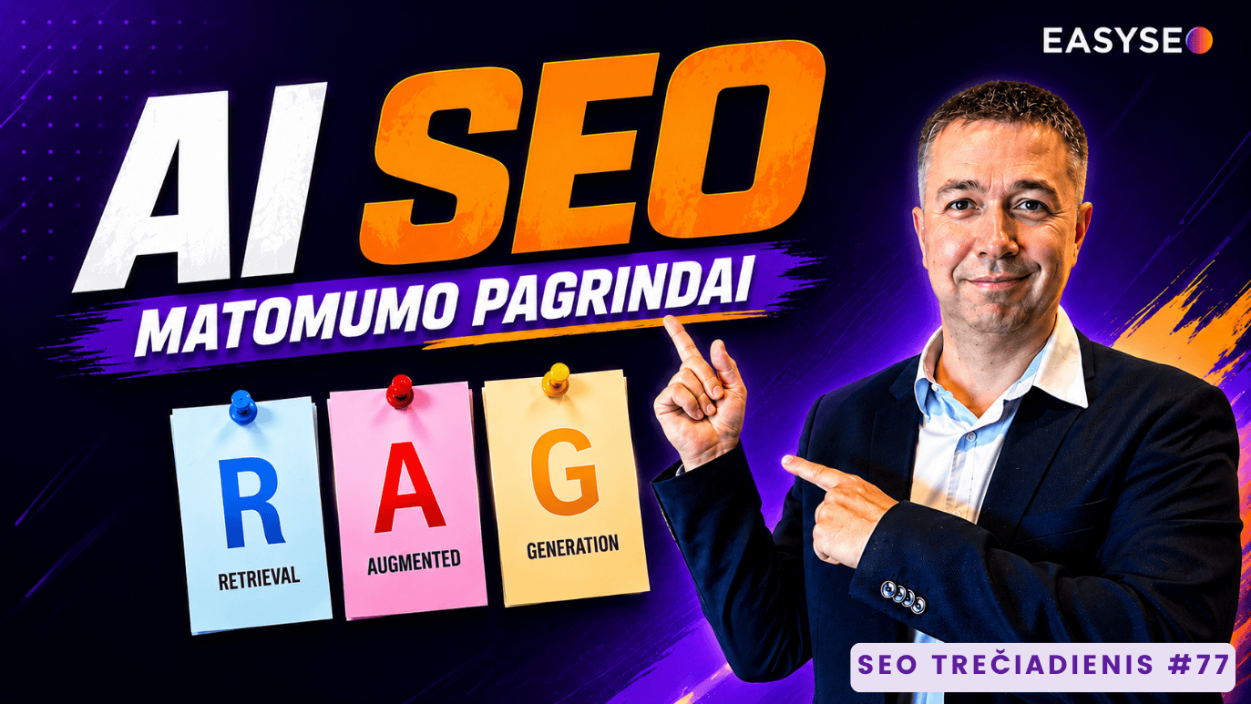 ai seo matomumas