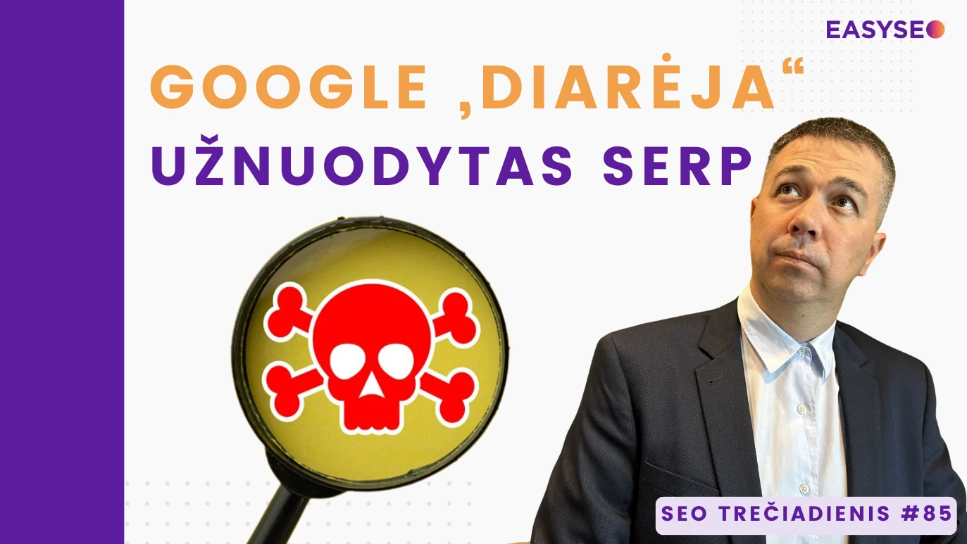 Google „diarėja“: užnuodytas SERP